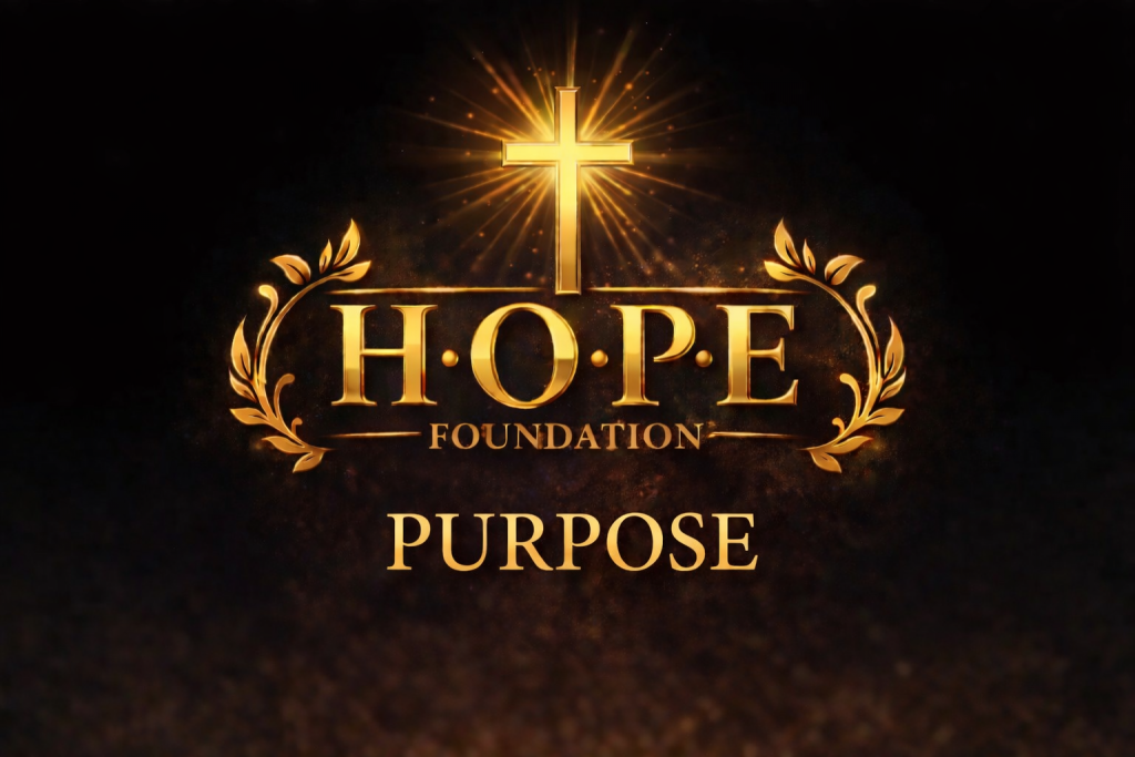 h.o.p.e. and purpose in gold