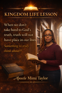 kingdom life lesson with apostle mimi taylor