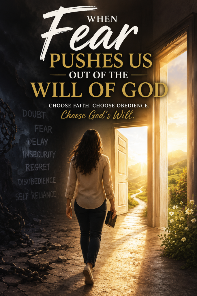 When Fear Pushes Us Out Of The Will Of God