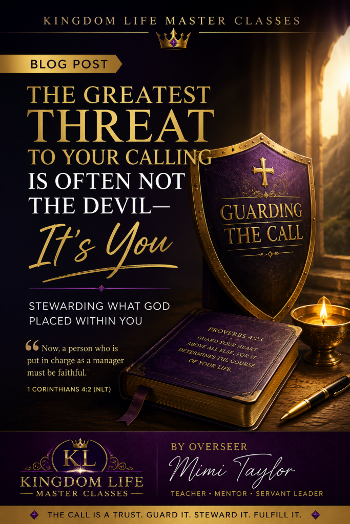 The Greatest Threat to Your Calling Is Often Not the Devil—It’s You
