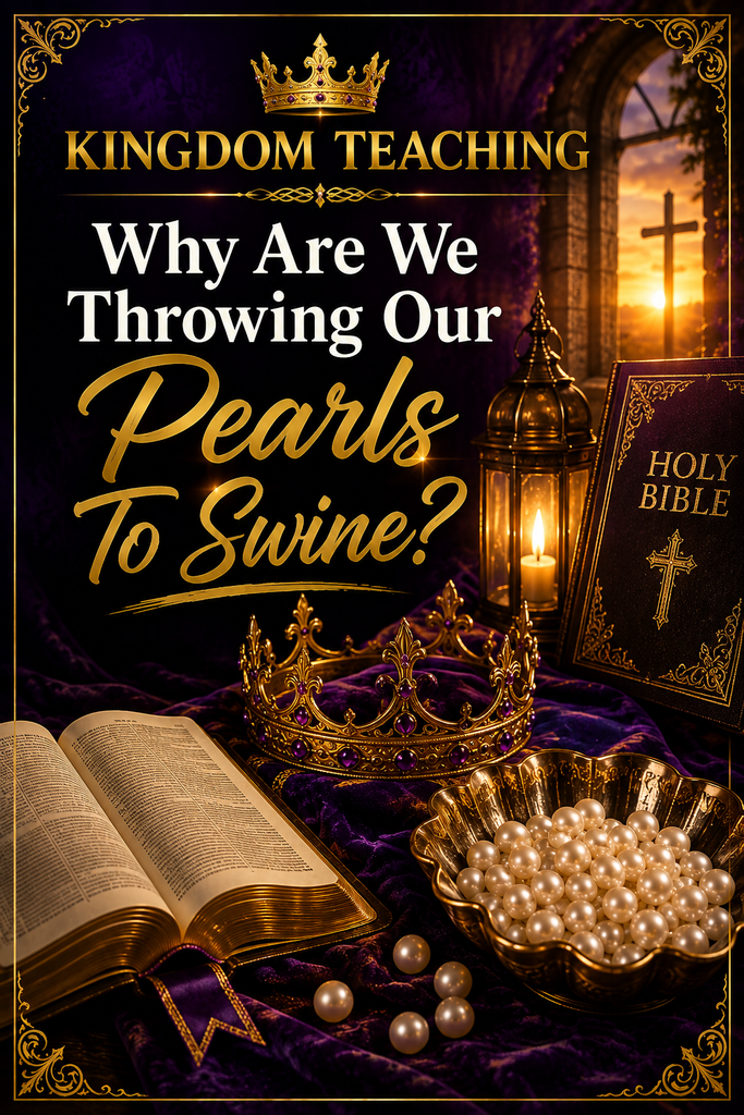 Why Are We Throwing Our Pearls to Swine?
